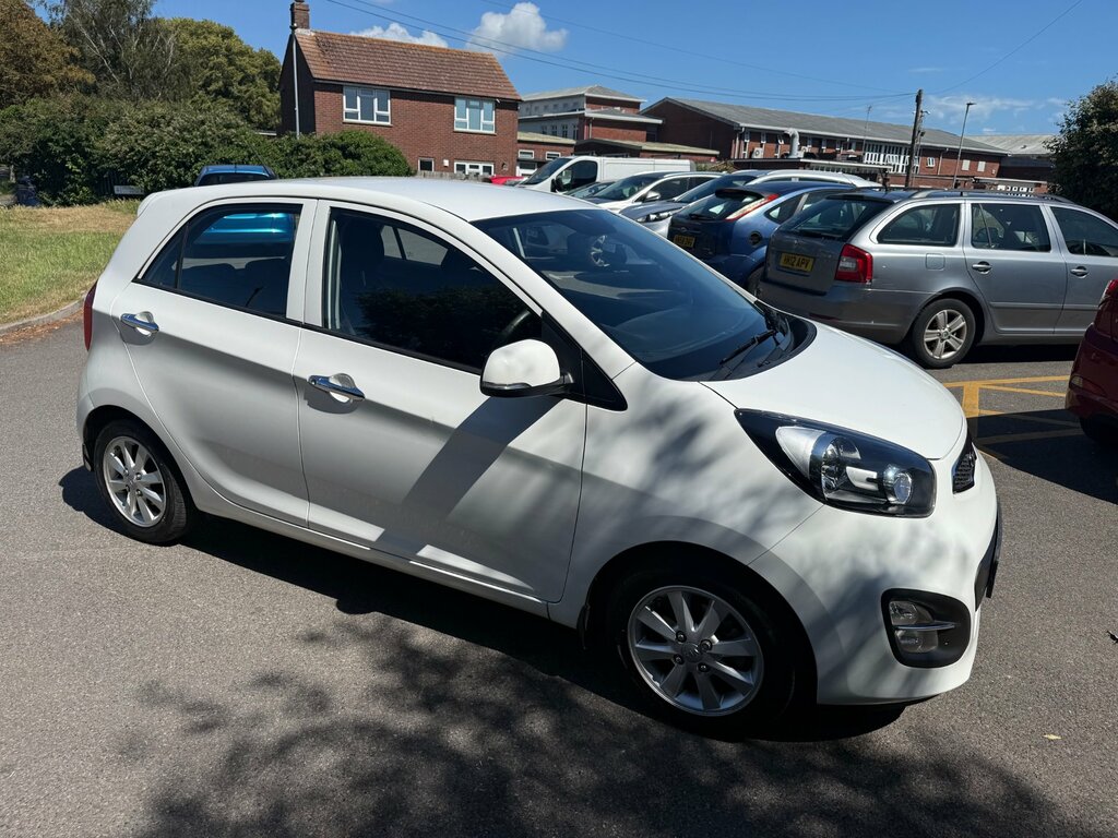Kia Picanto 1.0 Vr7 Hatchback Euro 5 68 Bhp White #15