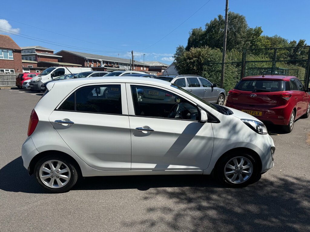 Kia Picanto 1.0 Vr7 Hatchback Euro 5 68 Bhp White #14