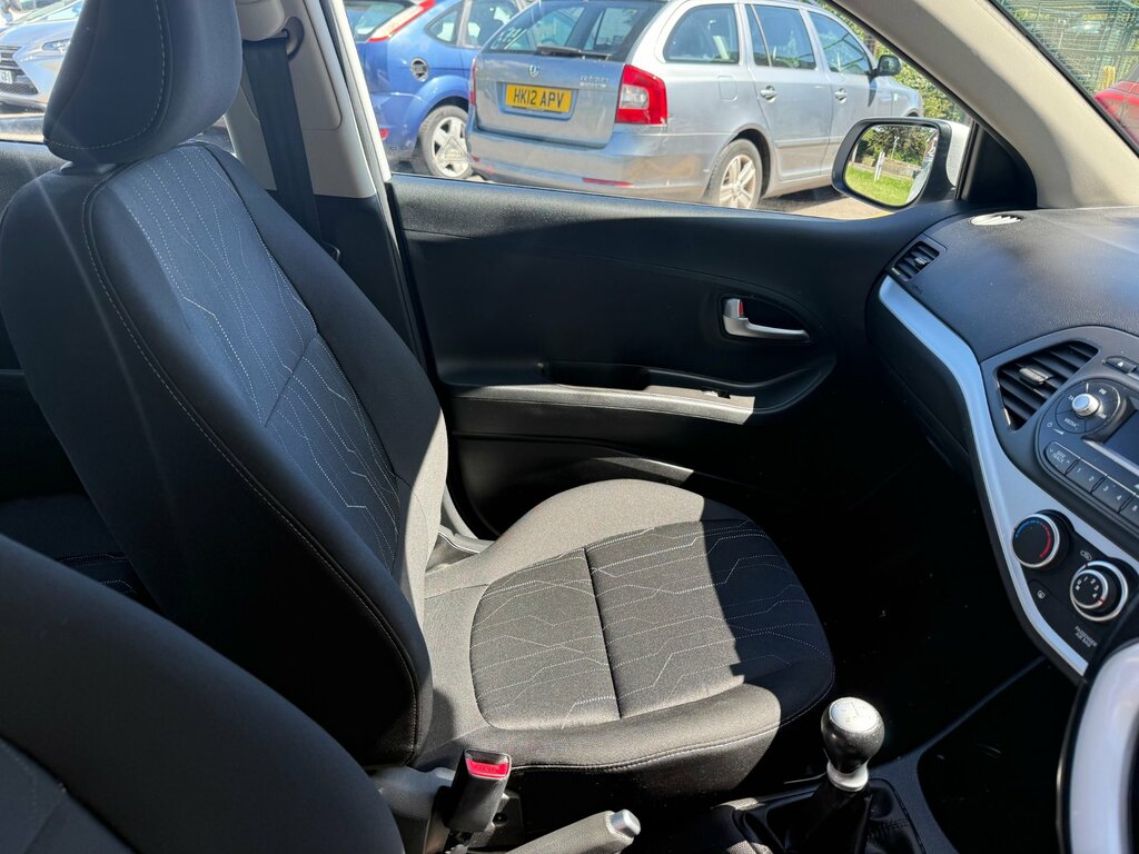 Kia Picanto 1.0 Vr7 Hatchback Euro 5 68 Bhp White #30