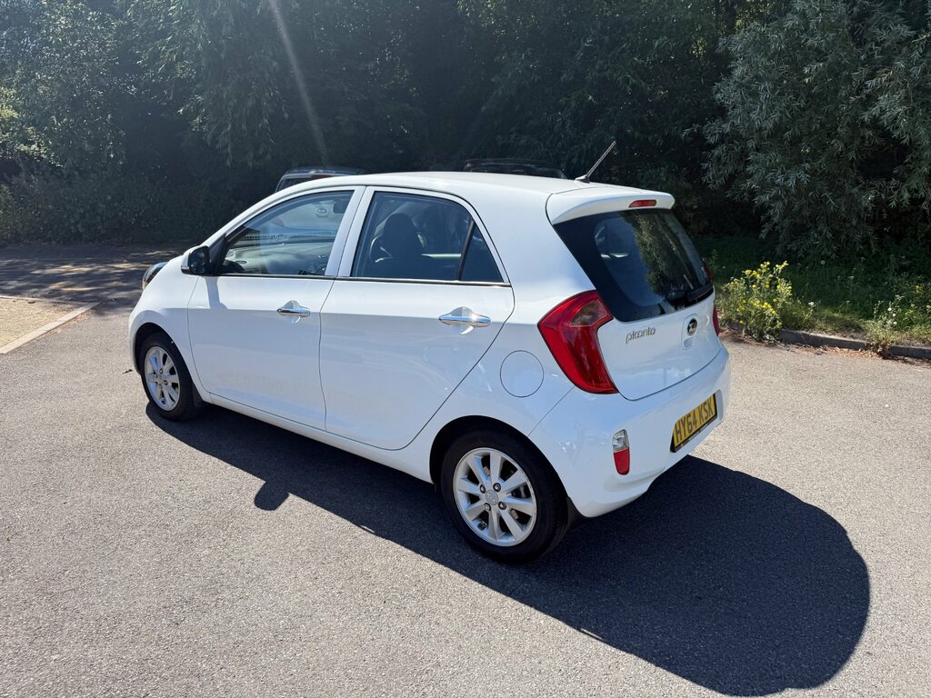 Kia Picanto 1.0 Vr7 Hatchback Euro 5 68 Bhp White #8
