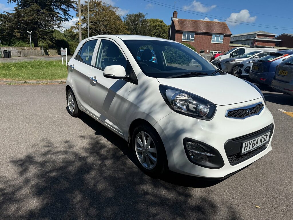 Kia Picanto 1.0 Vr7 Hatchback Euro 5 68 Bhp White #16