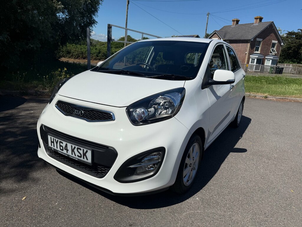 Kia Picanto 1.0 Vr7 Hatchback Euro 5 68 Bhp White #19