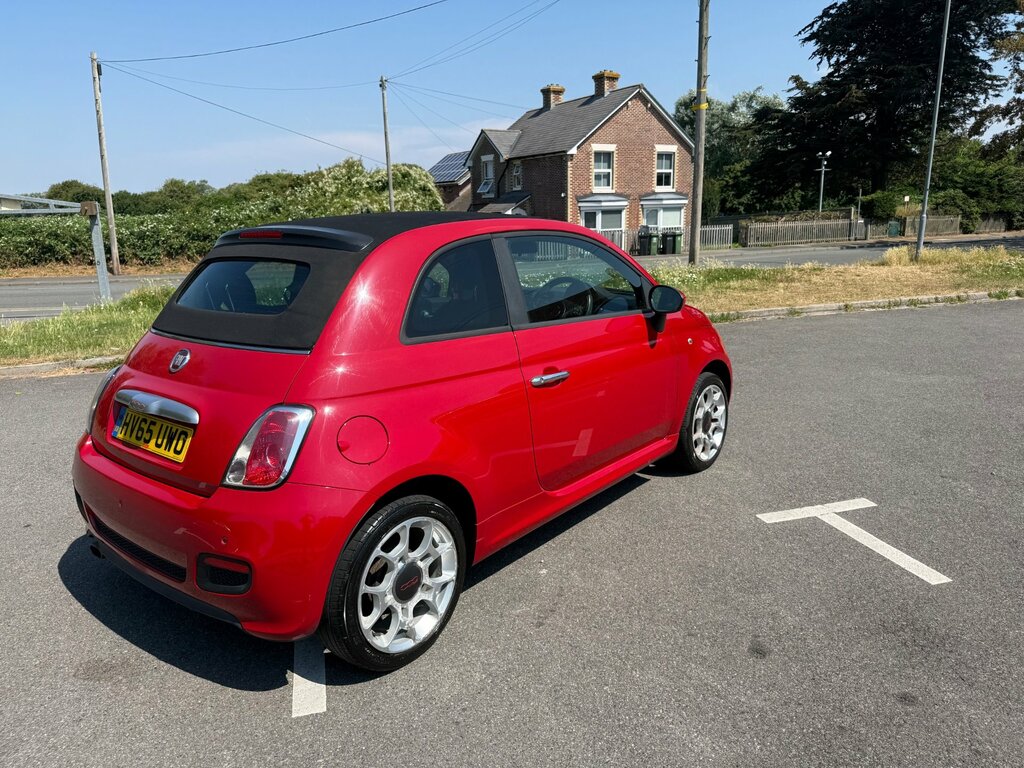 Fiat 500C 1.2 Eco Lounge Convertible Euro Blue #14