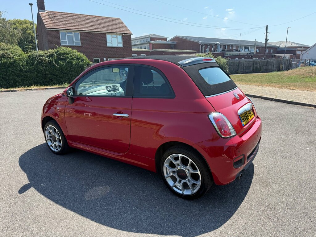 Fiat 500C 1.2 Eco Lounge Convertible Euro Blue #9