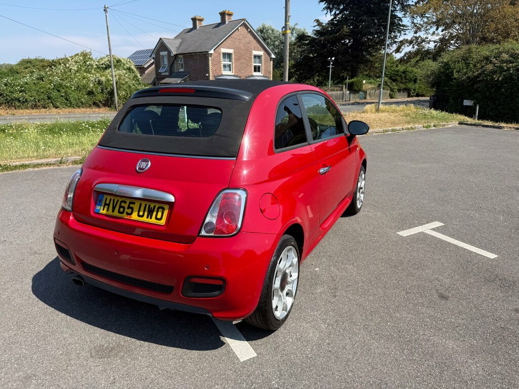 Fiat 500C 1.2 Eco Lounge Convertible Euro Blue #10