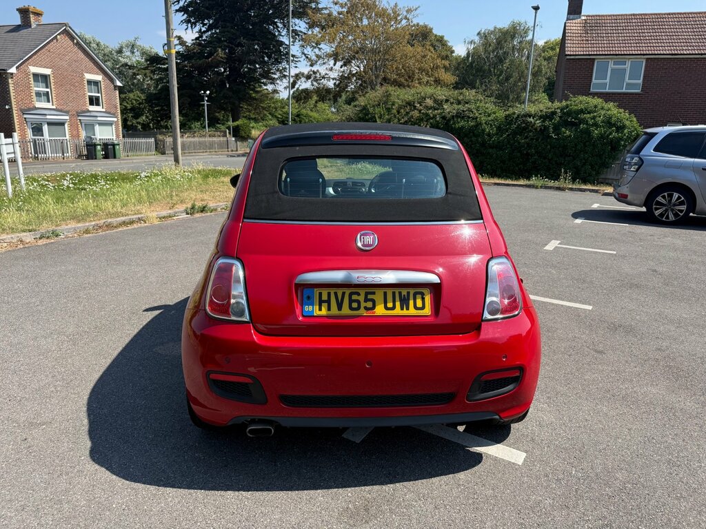 Fiat 500C 1.2 Eco Lounge Convertible Euro Blue #11