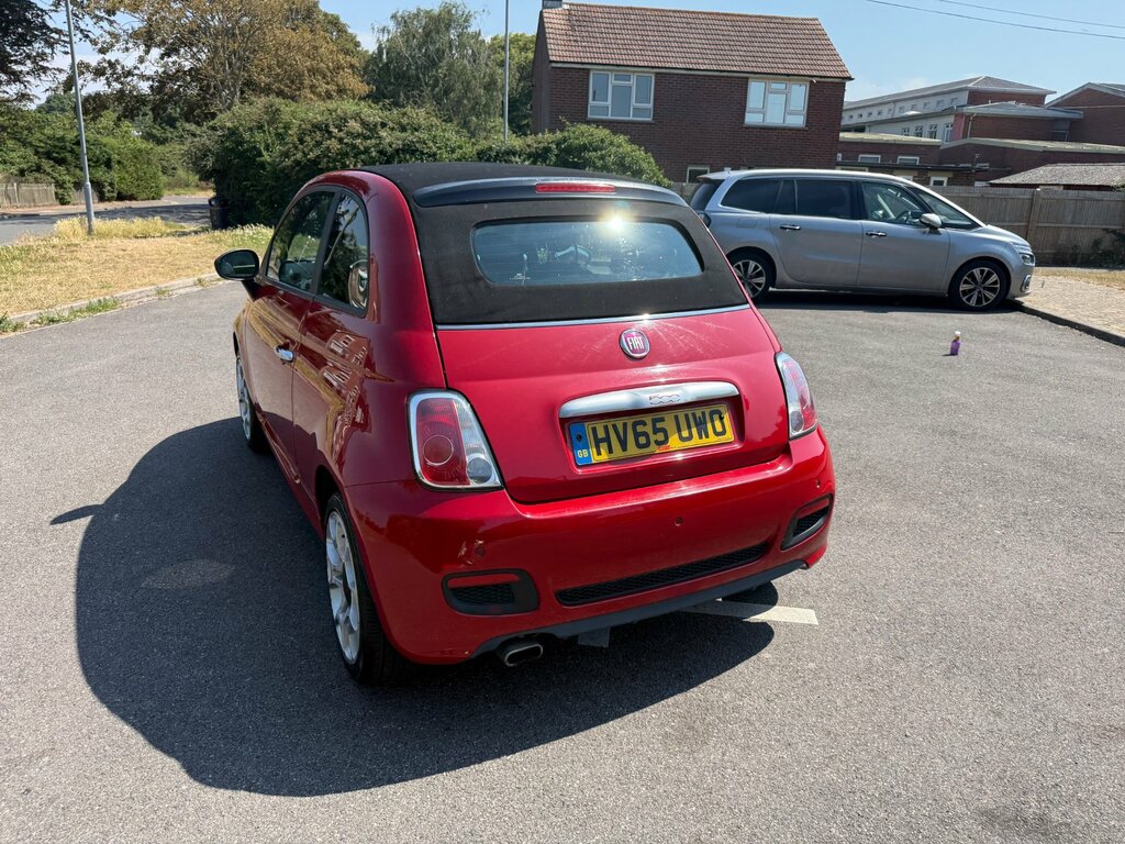 Fiat 500C 1.2 Eco Lounge Convertible Euro Blue #12