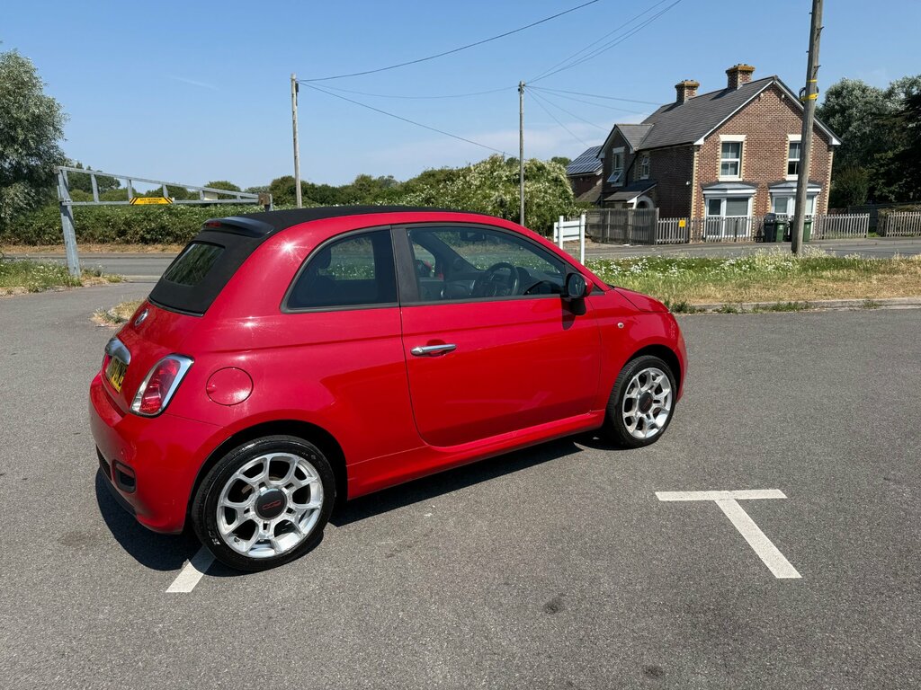Fiat 500C 1.2 Eco Lounge Convertible Euro Blue #15