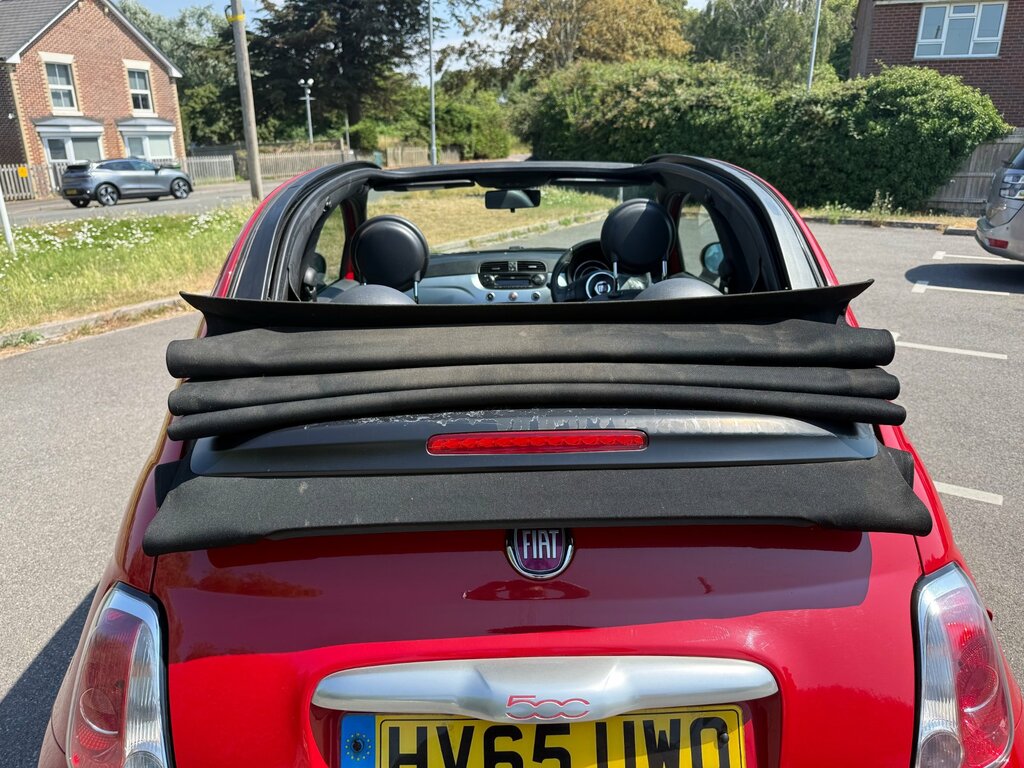 Fiat 500C 1.2 Eco Lounge Convertible Euro Blue #26