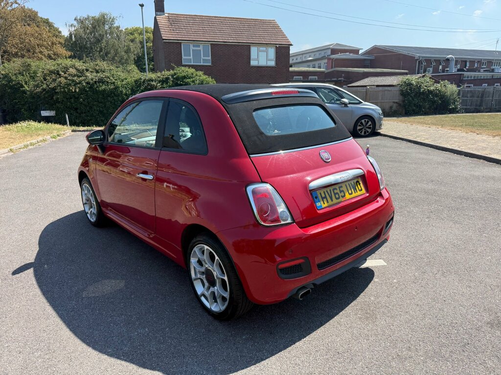 Fiat 500C 1.2 Eco Lounge Convertible Euro Blue #13