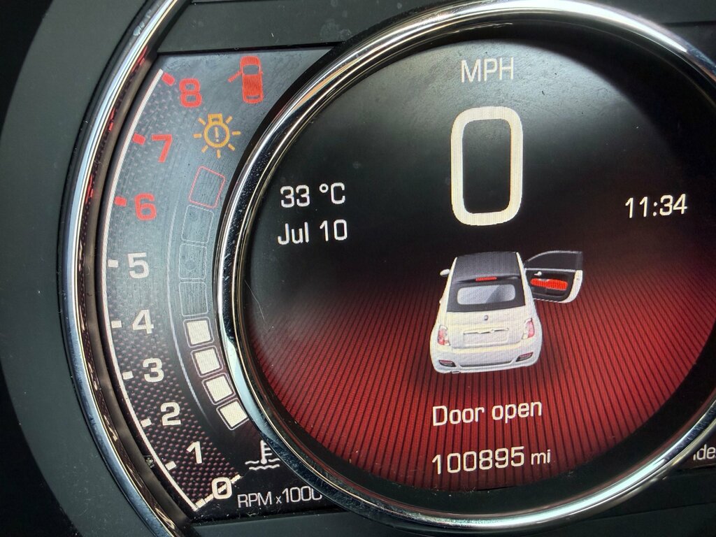 Fiat 500C 1.2 Eco Lounge Convertible Euro Blue #30