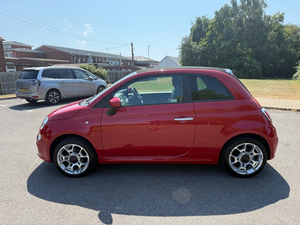Fiat 500C 1.2 Eco Lounge Convertible Euro Blue #7