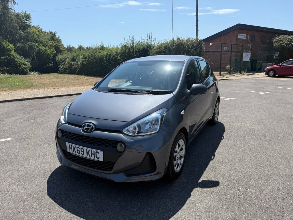 Hyundai I10 1.0 S Hatchback Euro 6 67 Ps HK69KHC Grey #3
