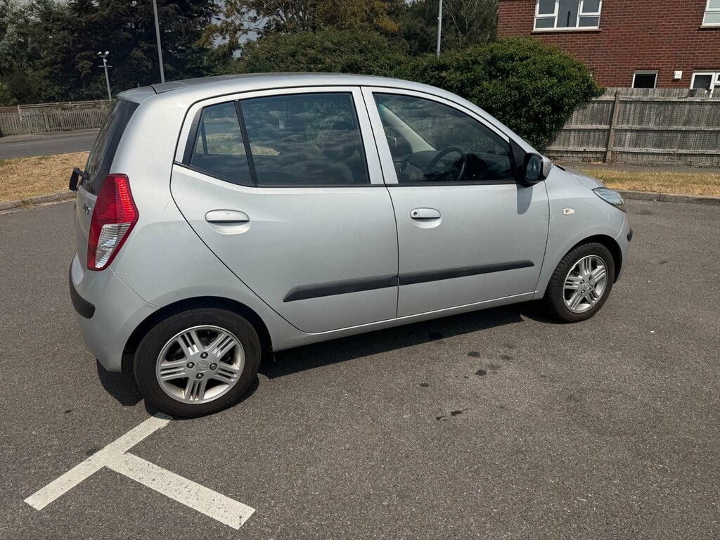 Hyundai I10 1.2 Comfort Hatchback Euro 4 77 Silver #6