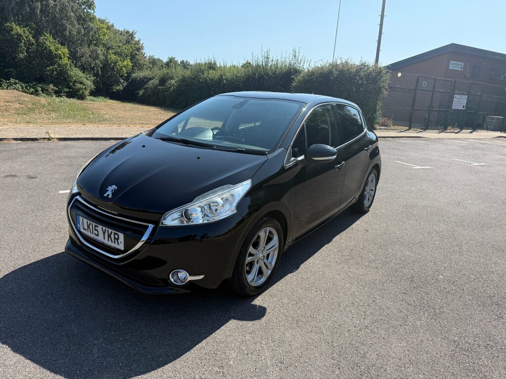 Peugeot 208 1.2 Vti Puretech Allure Hatchback Manua Black #5