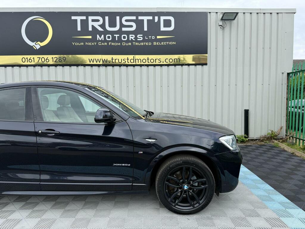 BMW X4 2.0 20D M Sport Xdrive Euro 6 Ss 2016 Black #14