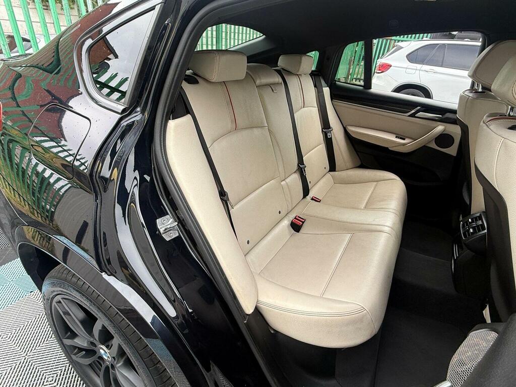 BMW X4 2.0 20D M Sport Xdrive Euro 6 Ss 2016 Black #27