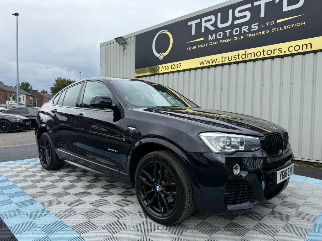 BMW X4 2.0 20D M Sport Xdrive Euro 6 Ss 2016 Black #48