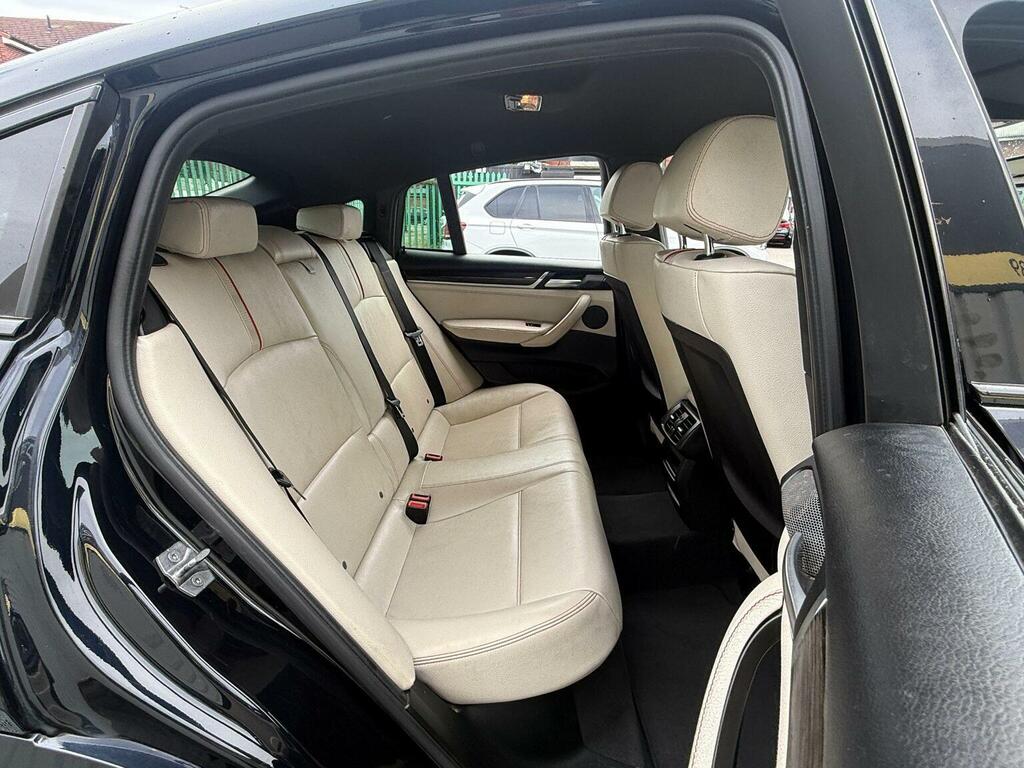 BMW X4 2.0 20D M Sport Xdrive Euro 6 Ss 2016 Black #26