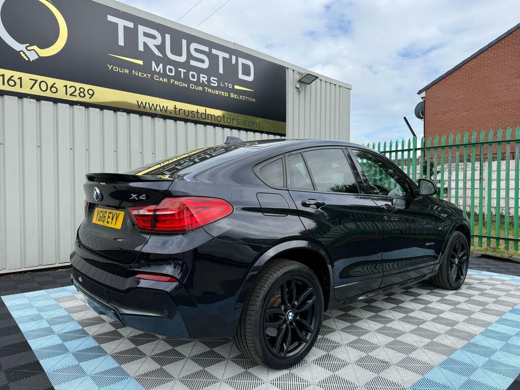 BMW X4 2.0 20D M Sport Xdrive Euro 6 Ss 2016 Black #10