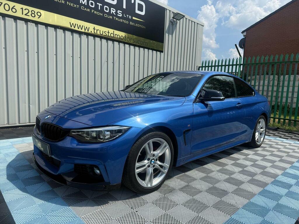 BMW 4 Series Gran Coupe Coupe 2.0 420I Gpf M Sport Euro 6 Ss 2018 Blue #5