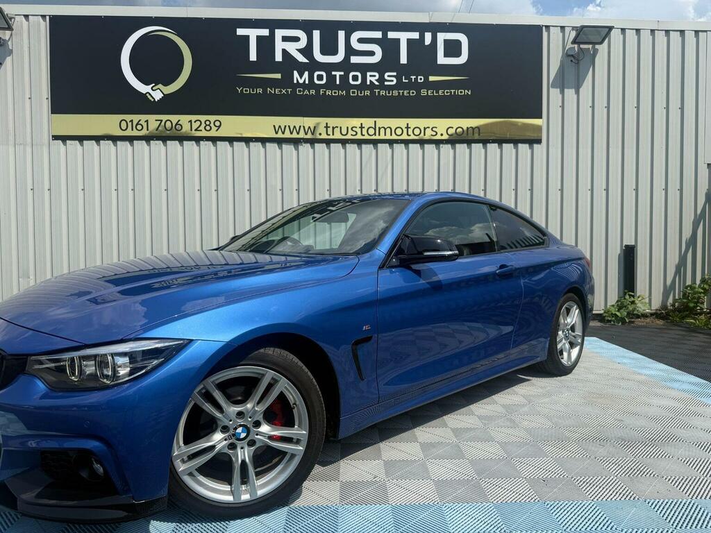 BMW 4 Series Gran Coupe Coupe 2.0 420I Gpf M Sport Euro 6 Ss 2018 Blue #4
