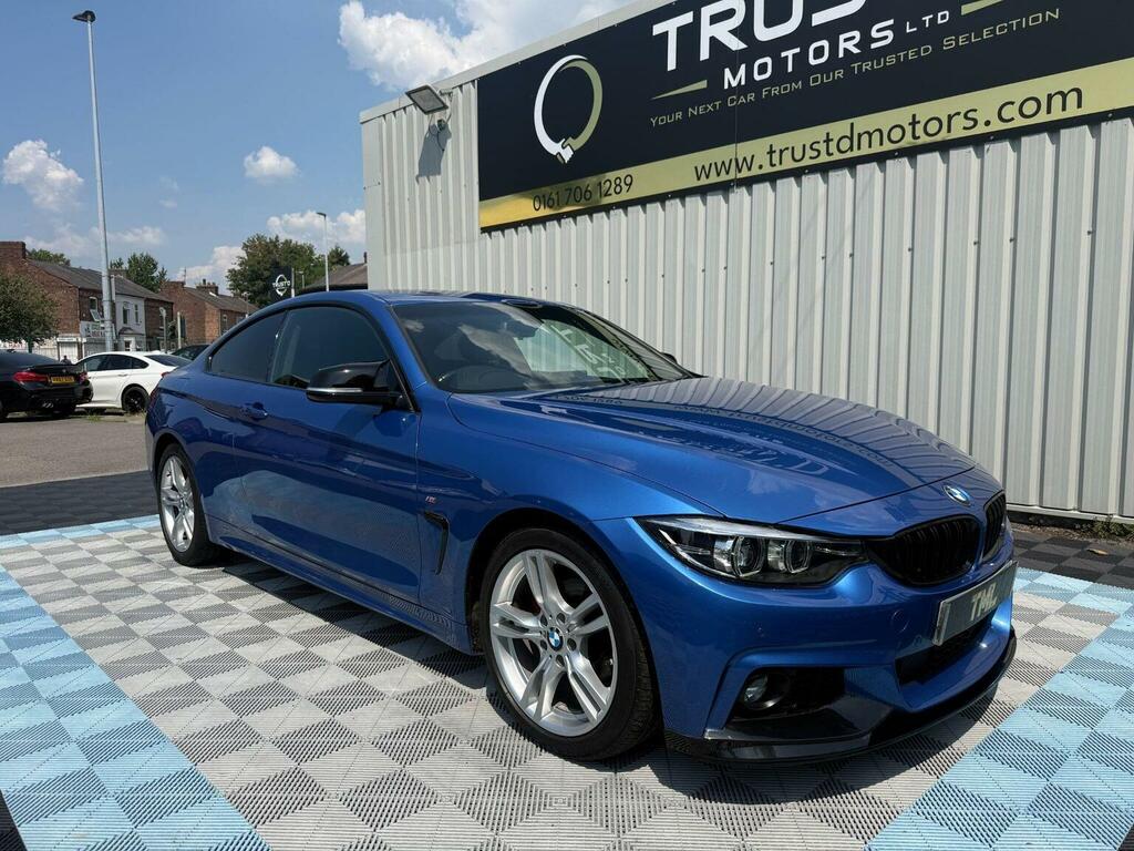BMW 4 Series Gran Coupe Coupe 2.0 420I Gpf M Sport Euro 6 Ss 2018 Blue #2