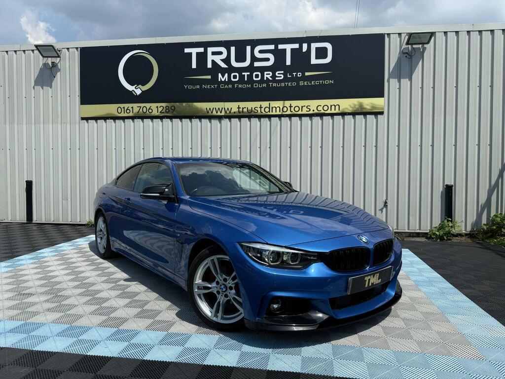 BMW 4 Series Gran Coupe Coupe 2.0 420I Gpf M Sport Euro 6 Ss 2018 Blue