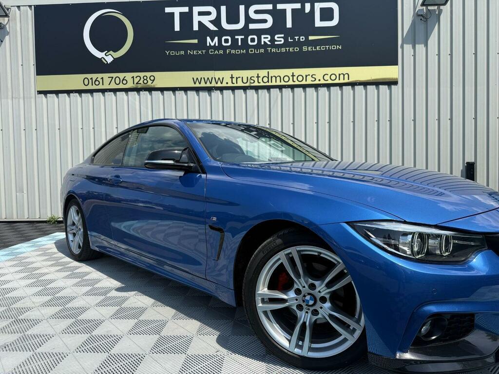 BMW 4 Series Gran Coupe Coupe 2.0 420I Gpf M Sport Euro 6 Ss 2018 Blue #3