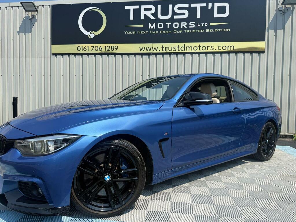 BMW 4 Series 2.0 430I M Sport Euro 6 Ss Blue #3