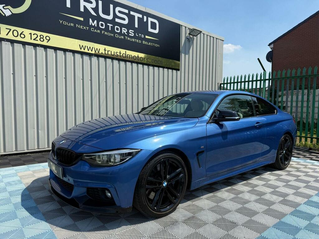 BMW 4 Series 2.0 430I M Sport Euro 6 Ss Blue #4