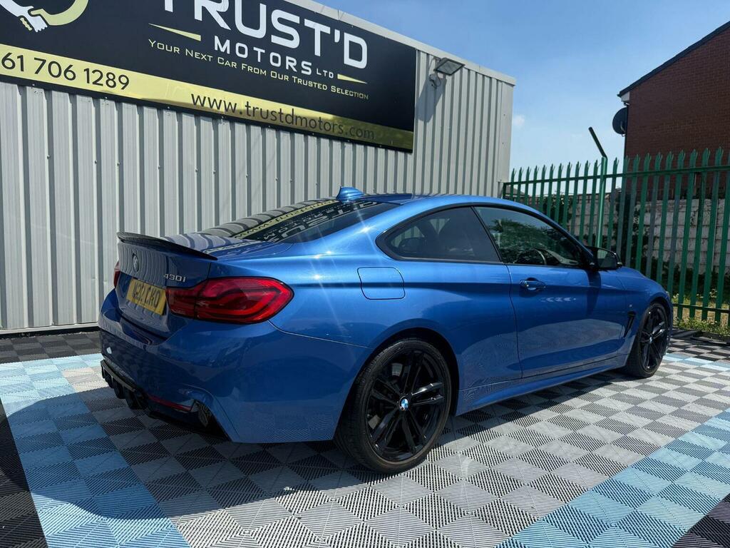 BMW 4 Series 2.0 430I M Sport Euro 6 Ss Blue #5