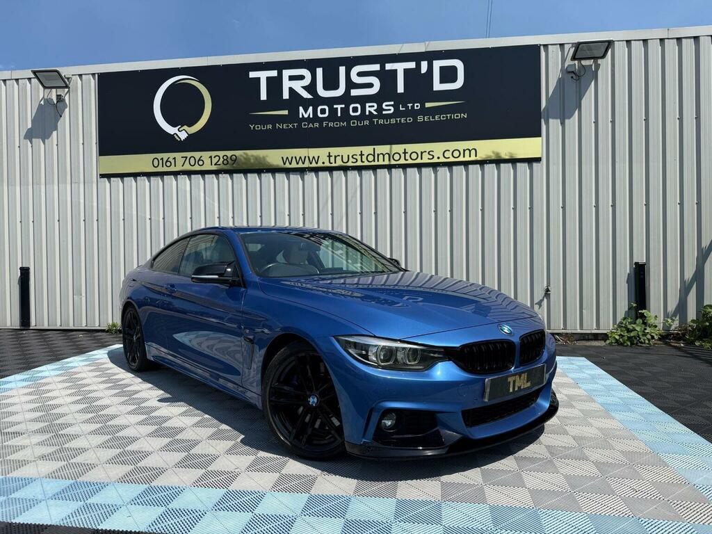 BMW 4 Series 2.0 430I M Sport Euro 6 Ss Blue #2