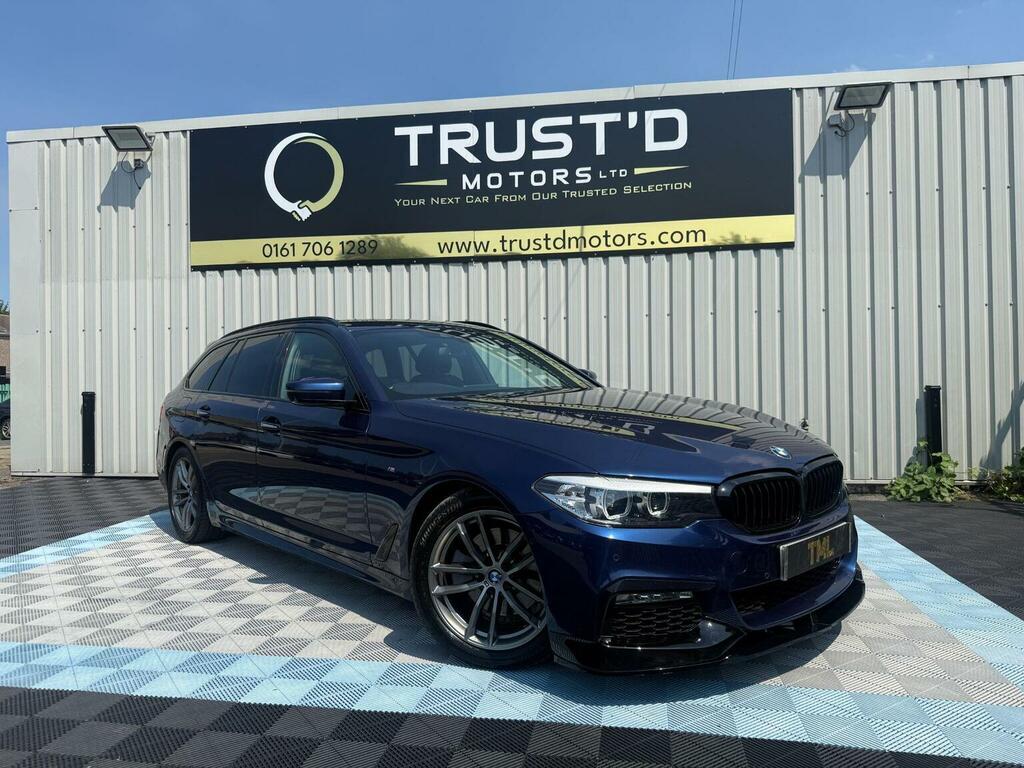 BMW 5 Series 2.0 520D M Sport Touring Euro 6 Ss Blue