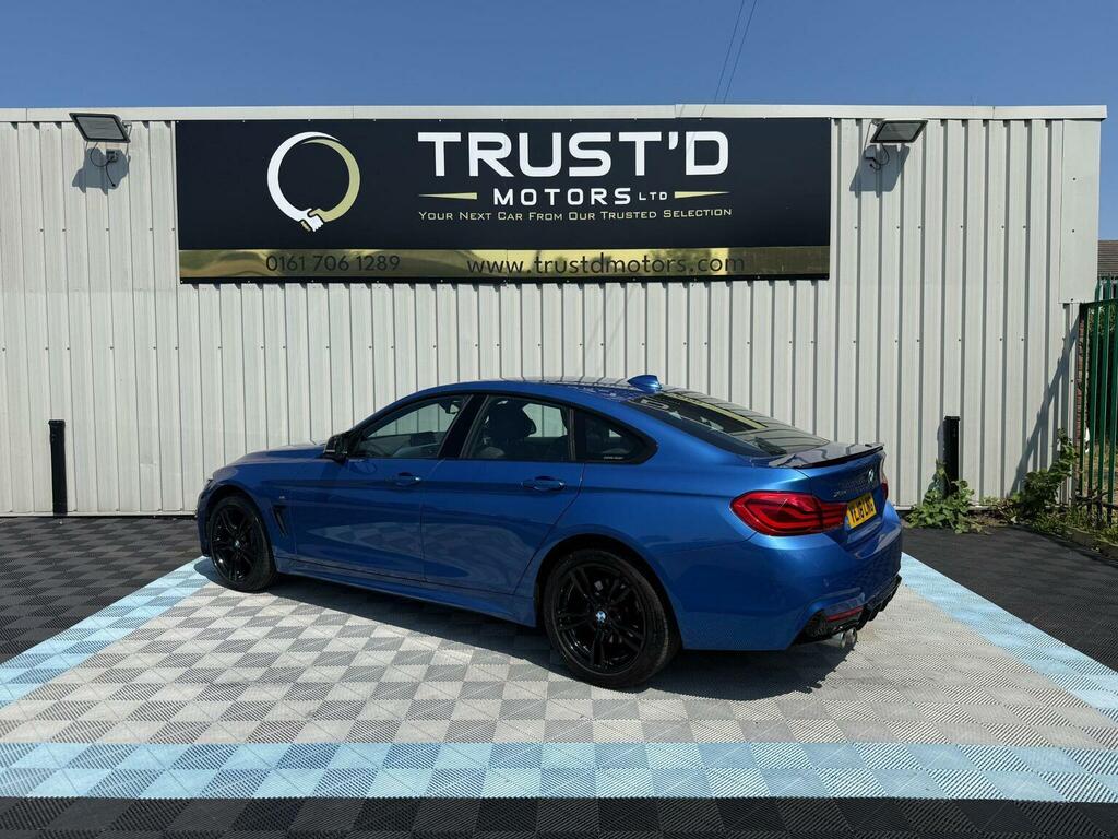 BMW 4 Series Gran Coupe 2.0 420I M Sport Xdrive Euro 6 Ss Blue #5