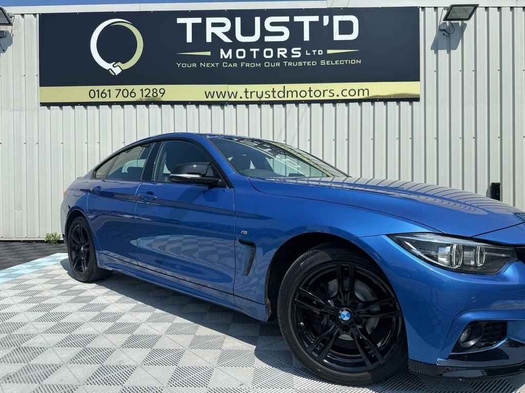 BMW 4 Series Gran Coupe 2.0 420I M Sport Xdrive Euro 6 Ss Blue #2