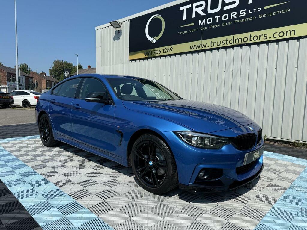 BMW 4 Series Gran Coupe 2.0 420I M Sport Xdrive Euro 6 Ss Blue