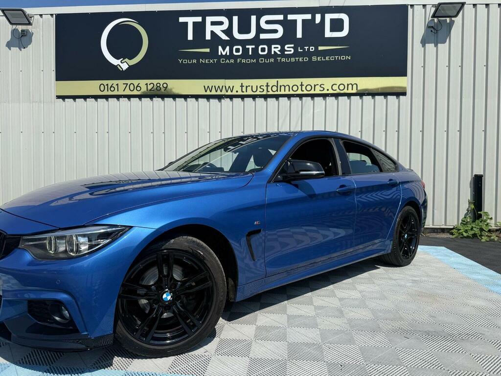 BMW 4 Series Gran Coupe 2.0 420I M Sport Xdrive Euro 6 Ss Blue #3
