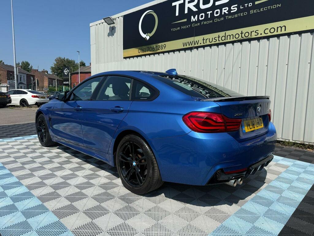 BMW 4 Series Gran Coupe 2.0 420I M Sport Xdrive Euro 6 Ss Blue #6
