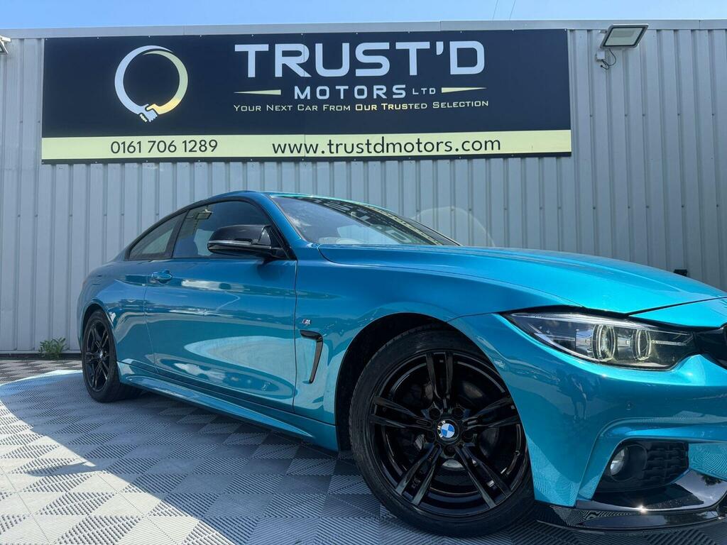 BMW 4 Series 2.0 420I Gpf M Sport Euro 6 Ss Blue #3