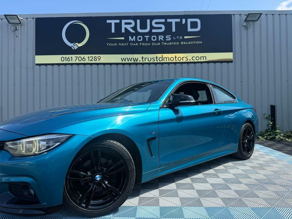 BMW 4 Series 2.0 420I Gpf M Sport Euro 6 Ss Blue #4