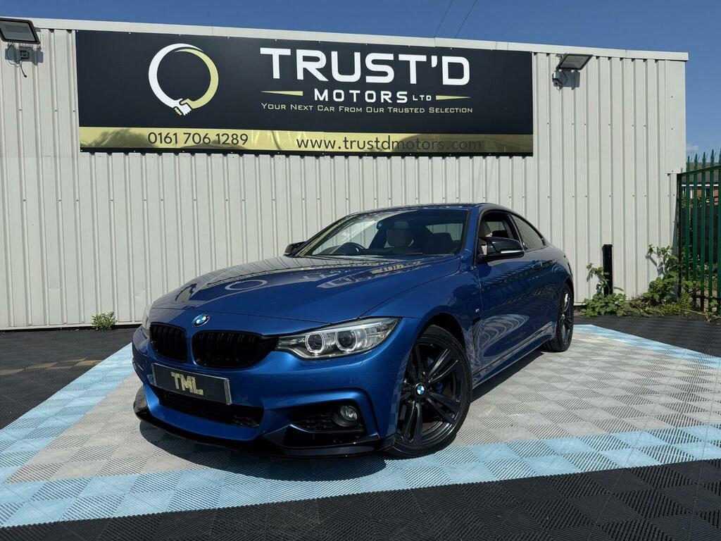 BMW 4 Series 2.0 420D M Sport Euro 6 Ss Blue #4