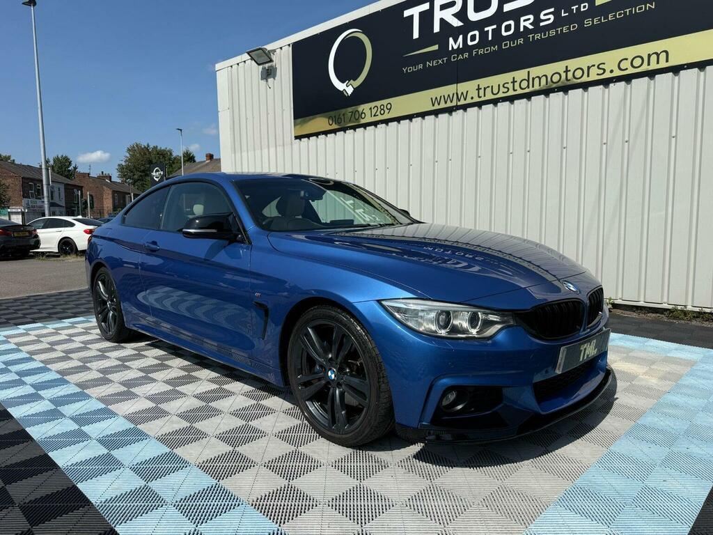 BMW 4 Series 2.0 420D M Sport Euro 6 Ss Blue #2