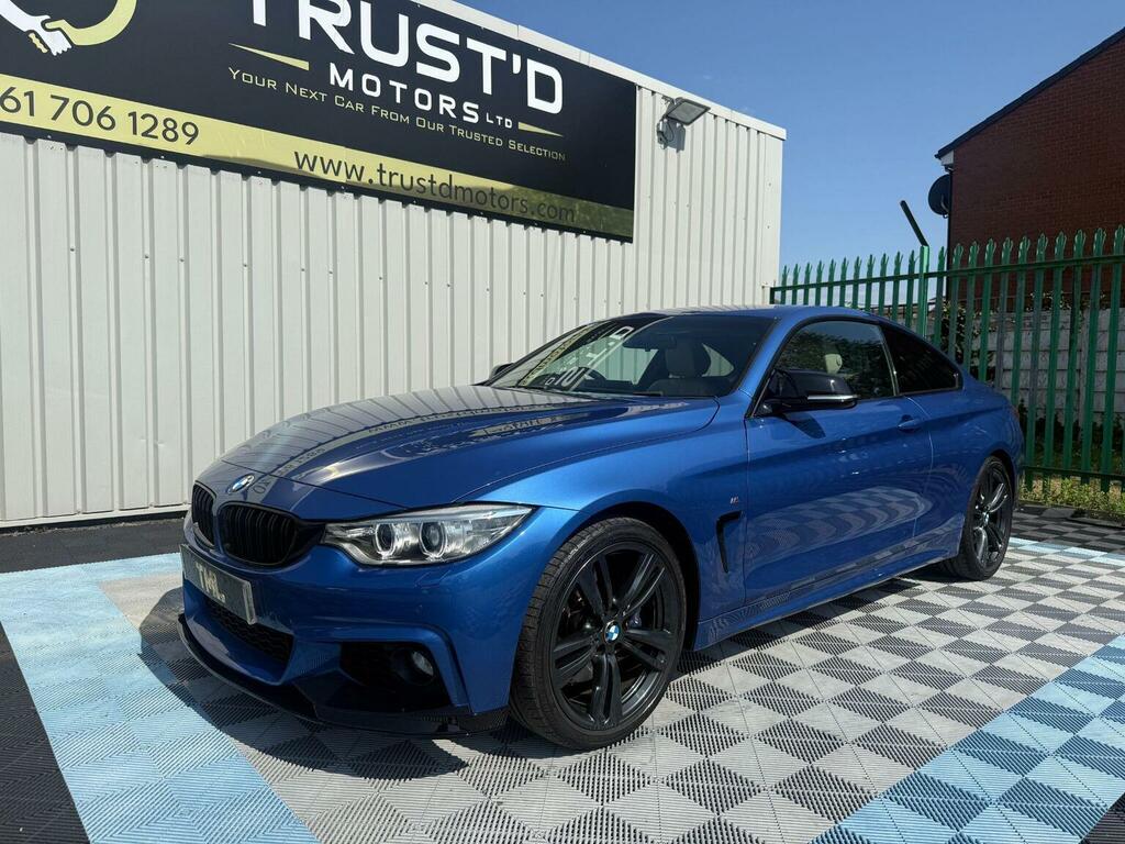 BMW 4 Series 2.0 420D M Sport Euro 6 Ss Blue #5