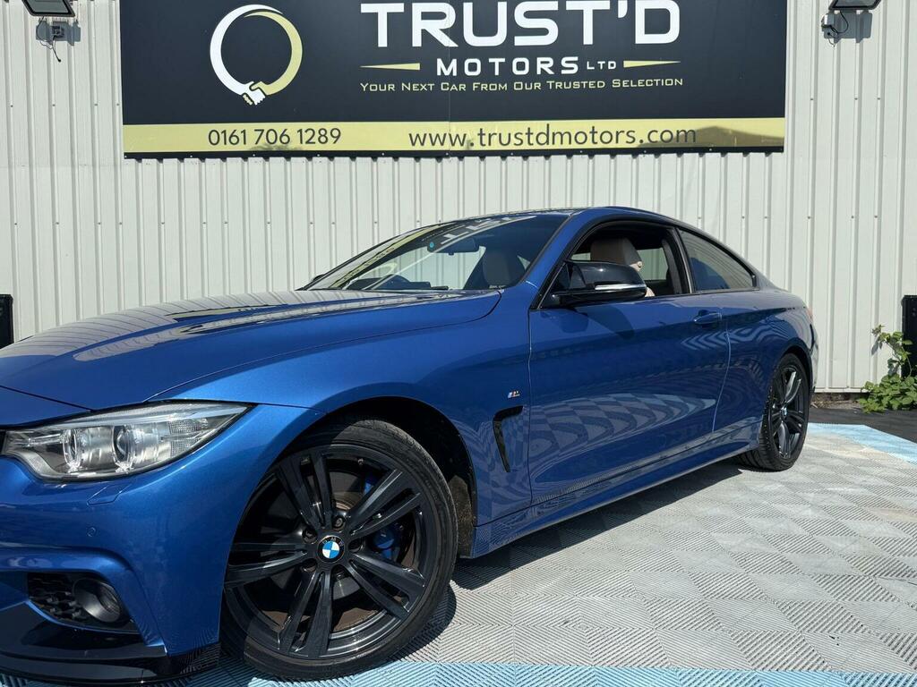 BMW 4 Series 2.0 420D M Sport Euro 6 Ss Blue #3