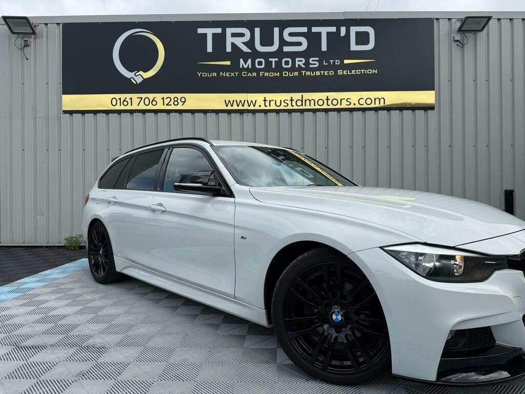 BMW 3 Series 2.0 320D M Sport Touring Euro 5 Ss White #3