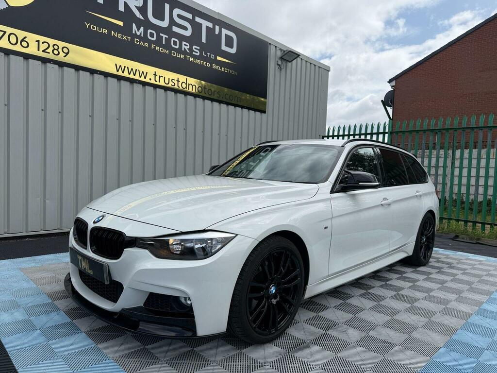 BMW 3 Series 2.0 320D M Sport Touring Euro 5 Ss White #5