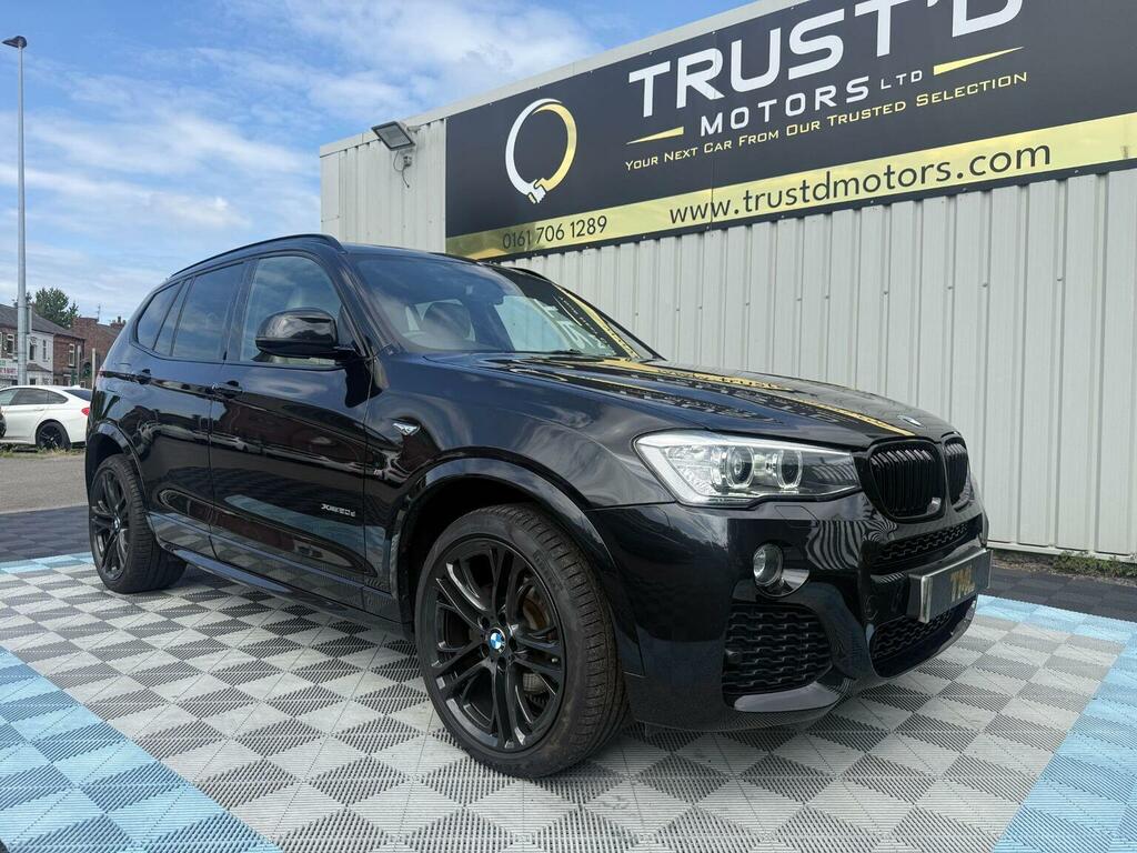BMW X3 2.0 20D M Sport Xdrive Euro 6 Ss Black #3