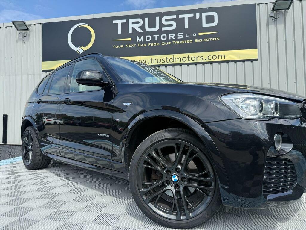 BMW X3 2.0 20D M Sport Xdrive Euro 6 Ss Black #4