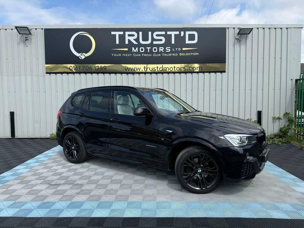 BMW X3 2.0 20D M Sport Xdrive Euro 6 Ss Black